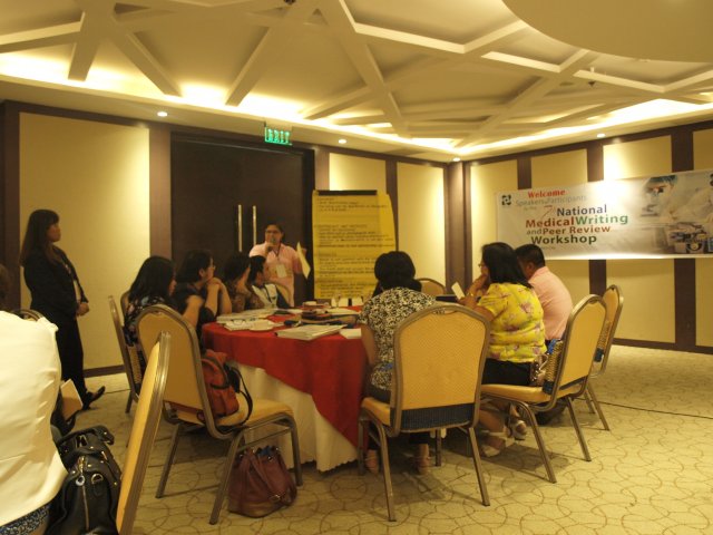 7th National Medical Writing and Peer Review Workshop Part 1