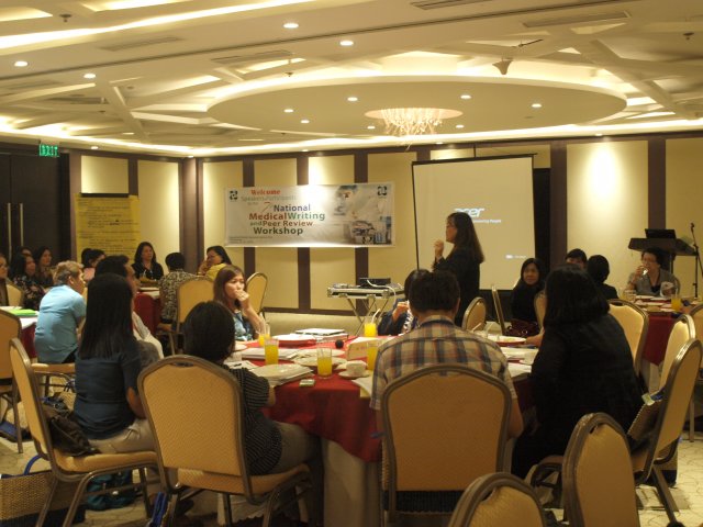 7th National Medical Writing and Peer Review Workshop Part 1