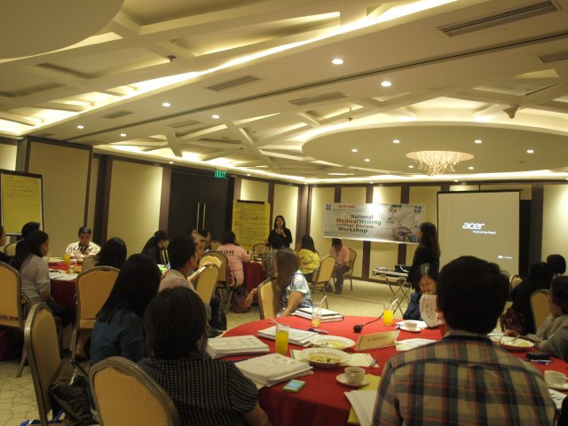 7th National Medical Writing and Peer Review Workshop Part 1